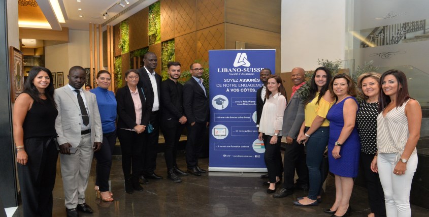 Libano-Suisse participates in an honors ceremony for eight students from francophone insurance institutions