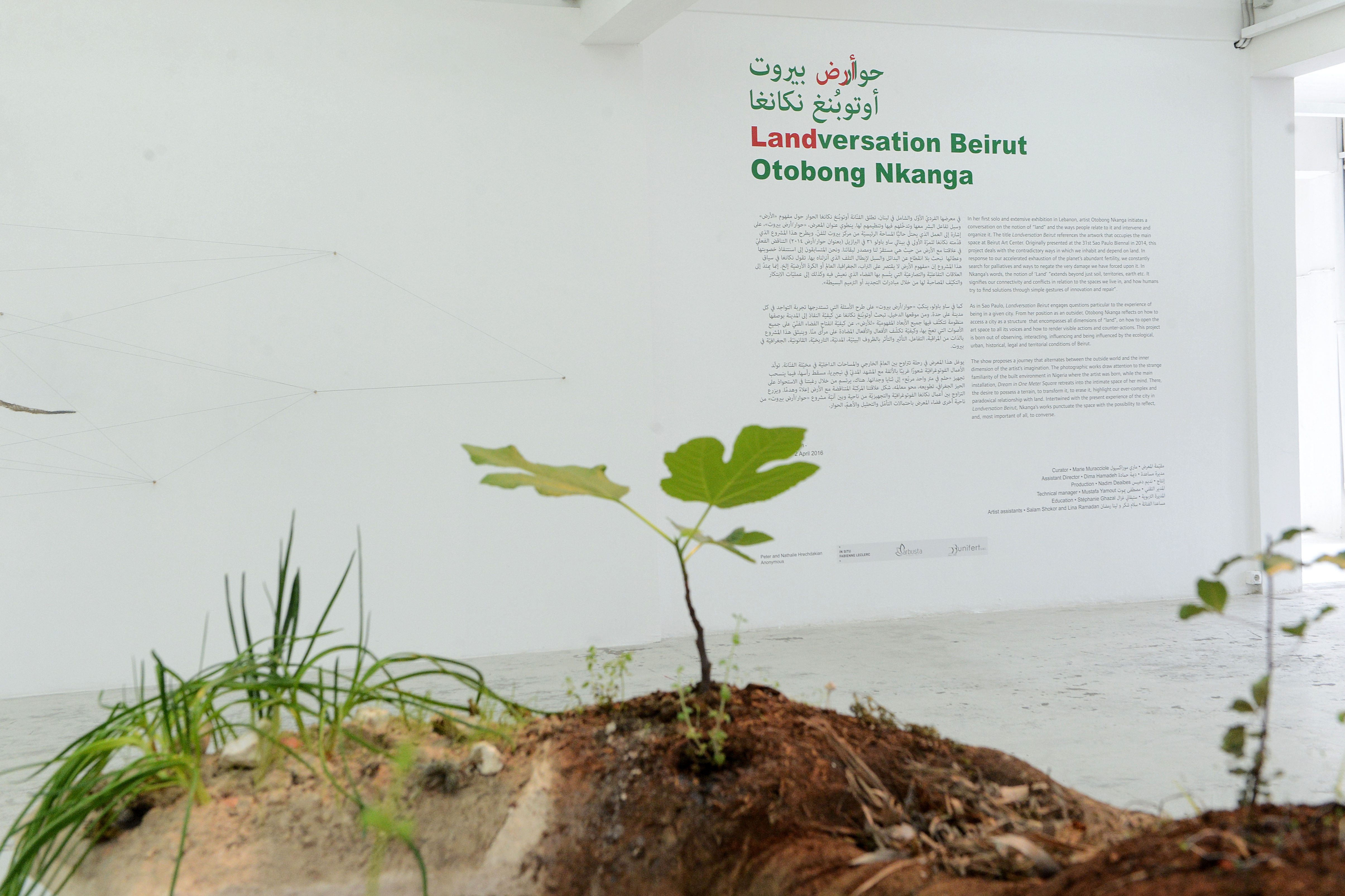  “Landversation Beirut”, Otobong Nkanga exhibition at Beirut Art Center 